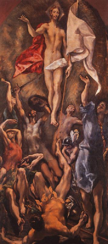 El Greco Resurrection oil painting picture